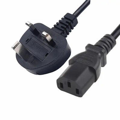 HENG WELL UK 소비자 전자제품용 3 핀 전원 케이블 220V - 250V 13A