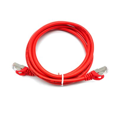 방수 Cat6A RJ45 패치 코드 케이블 LAN 네트워크 연결 및 응용 프로그램에 맞춤형 길이 PVC 재킷