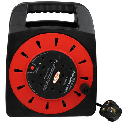 영국 모바일 케이블 스틸 외곽 모바일 소켓 바퀴 스틸 스풀 네 소켓 케이블 스틸 전원 케이블