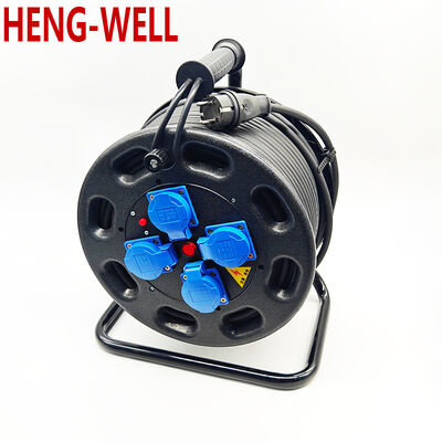 16A 누전 보호 스위치 케이블 릴, 전선 굵기 3 1.50 2.50 Sqmm, 최대 용량 100미터, 케이블 취급용